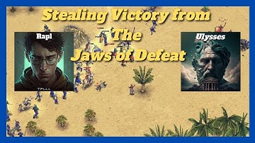 An Undefeatable Army | Rapl (Odin) vs Ulysses (Loki) Game 2/5 #aom #ageofempires