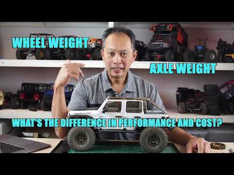 Adding brass weights to wheels or axles rc crawler upgrades - Best rc crawler upgrade?