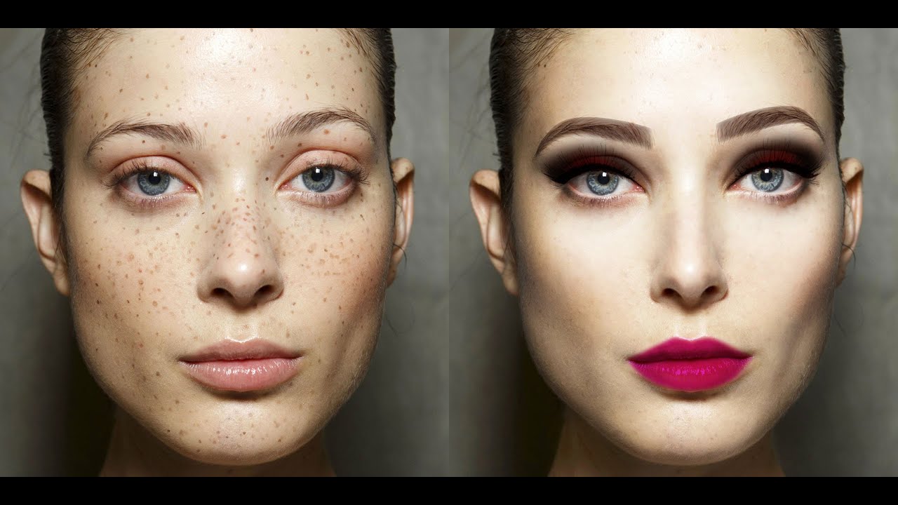 Face Retouching Photoshop  Time Lapse YouTube