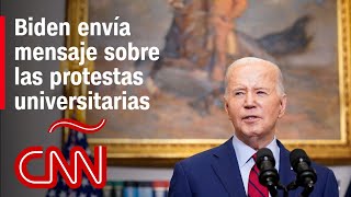 Biden: No debe haber lugar para los discursos de odio