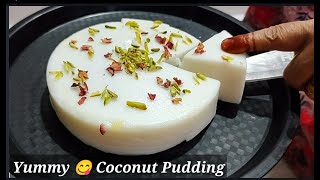 Coconut Pudding l Only in 3 Ingredients