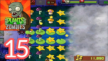 Plants Vs Zombie Gameplay Walkthrough Part 15 Fog 7-9 (Android, iOS)