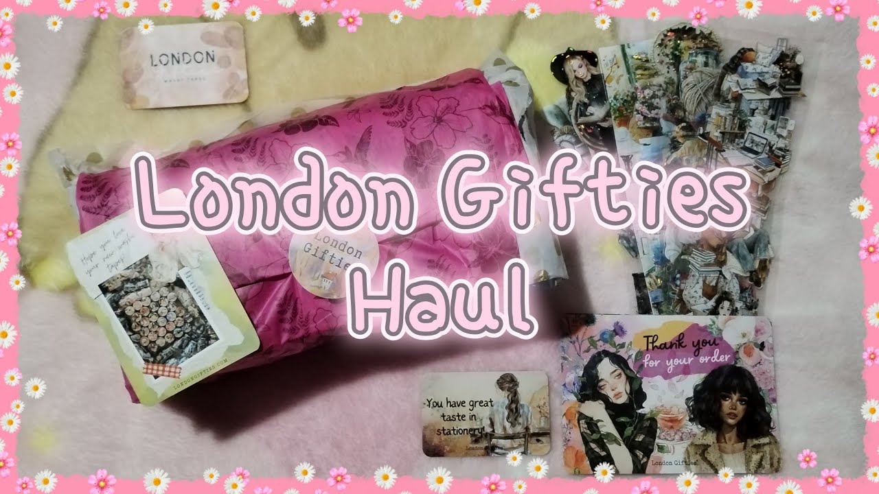 Opening My London Gifties 20 PET Tape 5m Bundle - YouTube