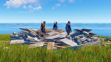 their base decayed around them...