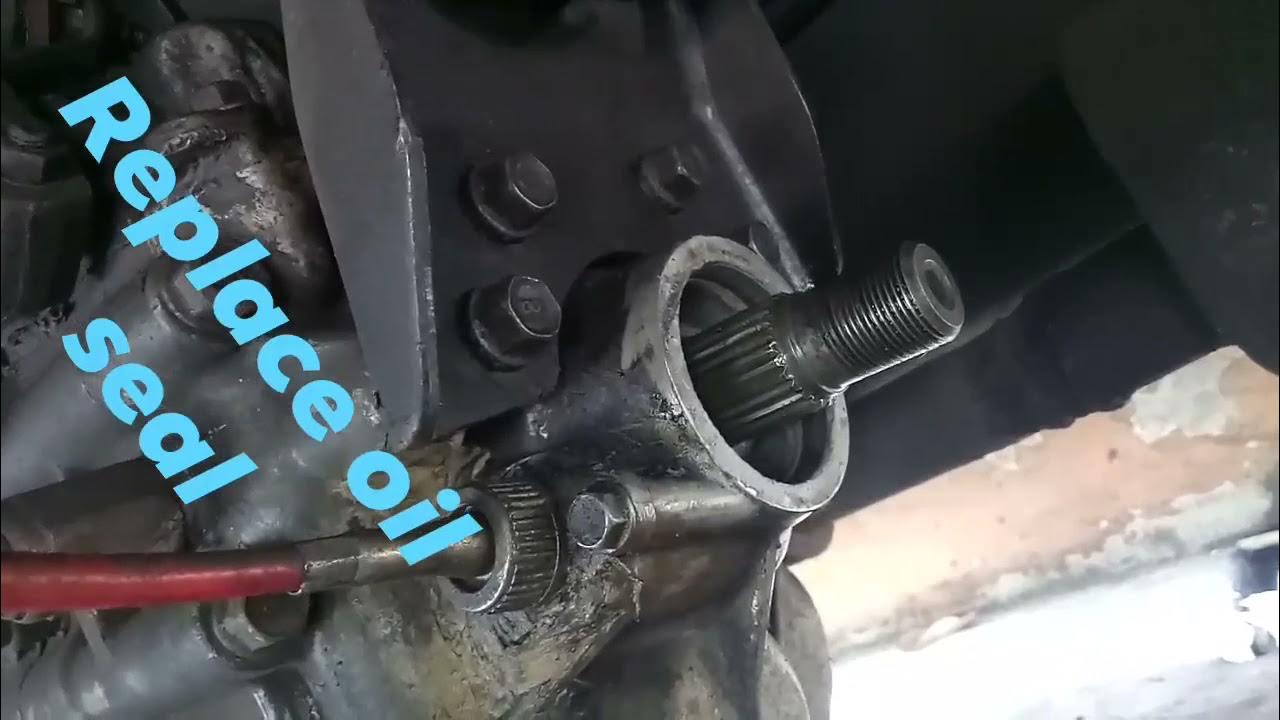 transmission oil leak, how to fix it? YouTube