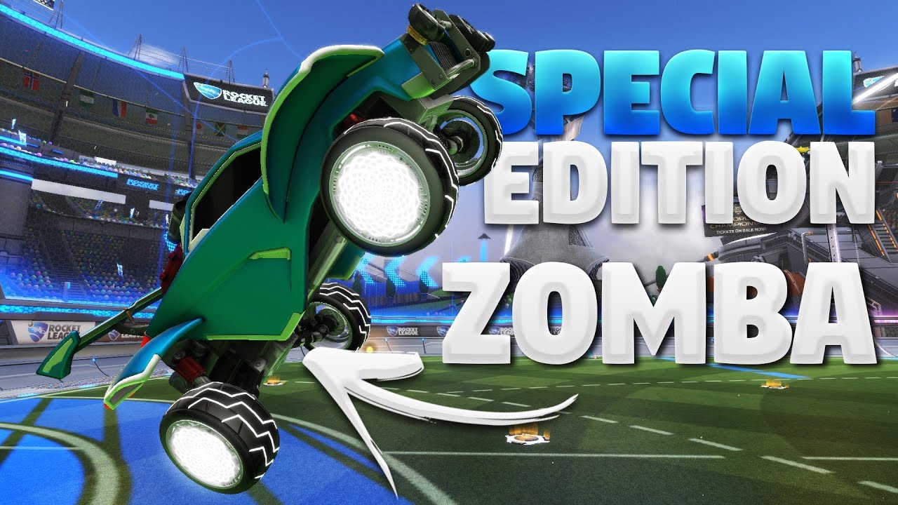 SPECIAL EDITION ZOMBA WHEELS! Rocket League New Unreleased Item