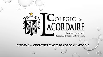 Cómo crear un Foro en Moodle