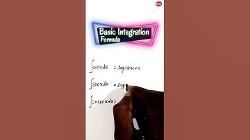 Part 2 👈 Integration Maths Formula | Besic Integration Formula | #surajmathematics #formulas