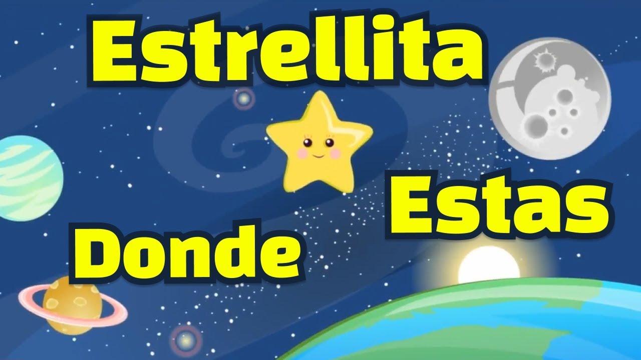 Estrellita donde estas en ingles