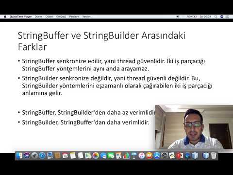 Java - Ders 58: StringBuffer ve StringBuilder Arasındaki Farklar