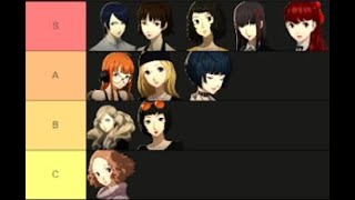 Ryuu Kishi's P5R Waifu tier list
