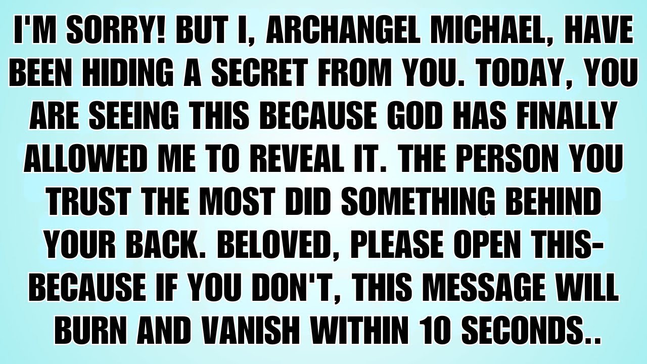 🧾Archangel Michael Is Hiding A Secret From You About The Person You Trust: Beloved Please Open now..