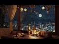 Peaceful Iftar Ambience with Rain 🌙 Rainy Night Ramadan Background for Calm Evening Mood