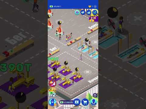 IDLE Fitness GYM Tycoon 🏋️‍♂️/ Бездействующий Магнат Фитнес-Зала.