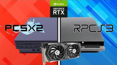 RTX 3050 Test On PCSX2 + RPCS3