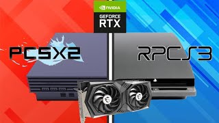 RTX 3050 Test On PCSX2 + RPCS3