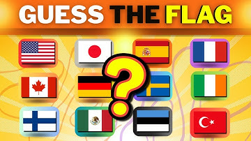 Guess THE FLAG in 5 Seconds! 50+ Easy to Hard Flags | Flag Quiz (2025)
