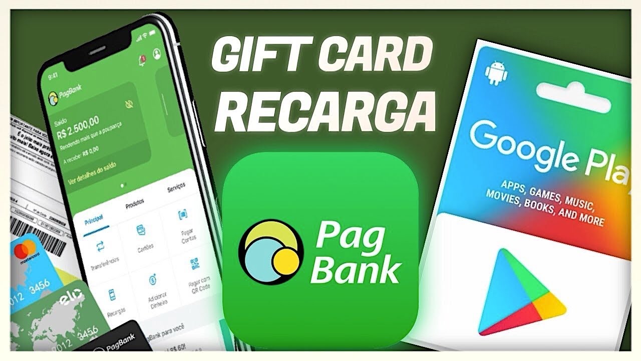 Recarga de jogos com gift card para PlayStation e Xbox com PagBank