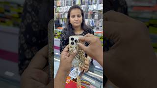 🐆Leopard Diamond Bling Stone Work Shockproof Protective Case for iPhone 14pro￼￼￼ 3D for girls cover