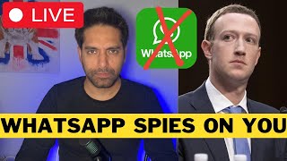 🚨 LIVE: Zuckerberg's Whatsapp LEAK Private Data To Governments