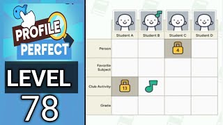 Profile perfect level 78 gameplay walkthrough solution 