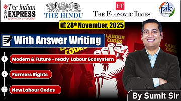 28 November 2025 Editorial Discussion | Draft Seeds Bill 2025, Digital Slavery, New Labour Codes
