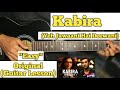 Kabira  yeh jawaani hai deewani  guitar lesson  easy chords 