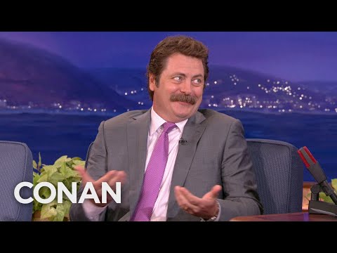 Nick Offerman: A Nun Showed Me Porn At Age 12 - CONAN on TBS