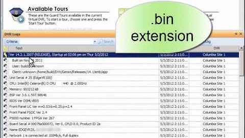 TechTips NVR Upgrade Firmware