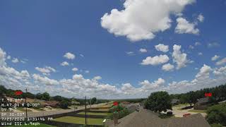 Abilene 24 Hours Time Lapse - 20200725 Saturday West