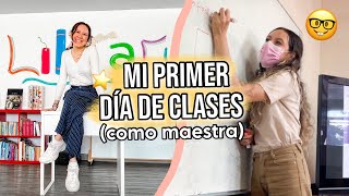 Primer día de clases conmigo (como maestra de primaria) | Un Día Conmigo  HAUL Regreso A Clases