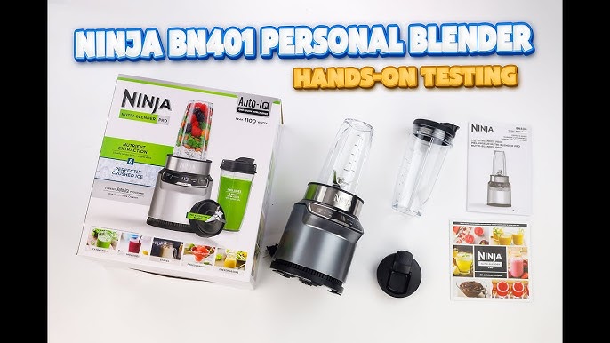 🥤 Ninja Nutri-Blender Pro with Auto-iQ 🥤 UNBOXING, REVIEW & EASY-DEMO FOR  EVERYONE 