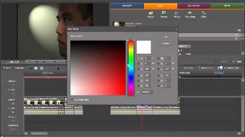 Premiere Elements 7 - 10. Adjusting visual fx properties.wmv