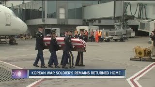 Korean War soldier's remains come back to Buffalo