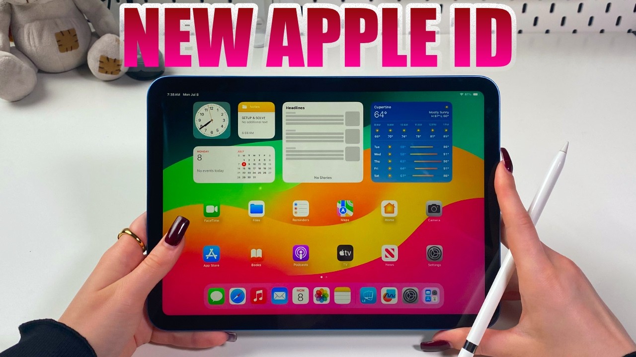 How To Create New Apple ID On IPad 10th Gen Easy Steps YouTube How To Create New Apple ID On IPad 10th Gen Easy Steps YouTube
