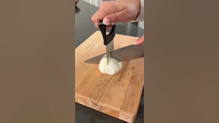 This upgraded 2025 slicer makes cutting veggies so easy — onions, potatoes, tomatoes