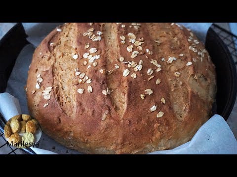 ХЛЕБ С ОВСЯНЫМИ ХЛОПЬЯМИ/Buttermilk Oatmeal bread