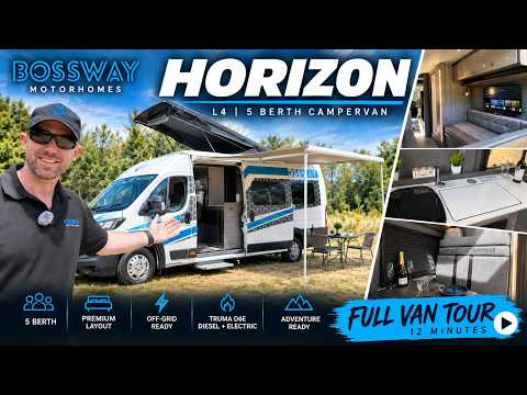 Bossway Horizon L4 5-berth campervan walkaround tour