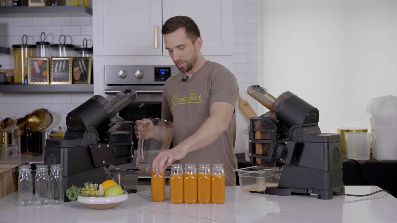 Carrot Juice Demo on Goodnature Hummingbird Prototype