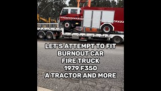 Loading a truck, 10% tertiary level mathematic knowledge, 90% making it up as you go along 😏