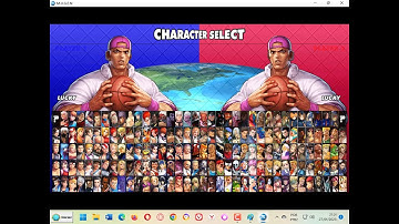 Lucky Glauber from KOF In CVS POTS Style Adapted for Capcom Vs SNK Evolution Kore