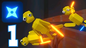 Shuriken Cut - Tutorial - Gameplay Walkthrough Part 1 ( ANDROID / iOS )