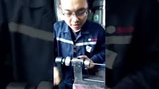 1/4 and 3/8 HP tube coning and threading tool kit using video
