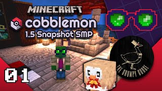 Minecraft - Cobblemon 1.5 Snapshot SMP w\/ @TheGrumpyGooseTV (PART 1)