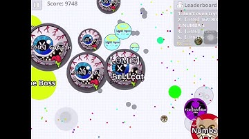 Agar.io Mobile - LineSplit! AMG Clan Takeover!