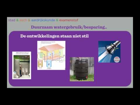 Duurzaam watergebruik