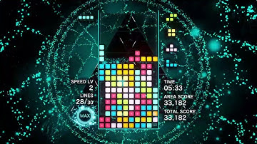 Perfectris Zone 18 lines Clear in Area 1 of Journey Mode in Tetris® Effect: Connected - PlayStation4