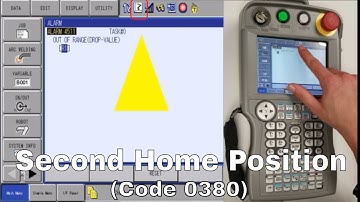 DX200 - How to check second home position (code 0380)