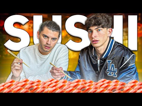 🍣 MANGIO I NIGIRI PIÙ GRANDI D’ ITALIA CON MATTEO ROBERT (chi avrà vinto?)