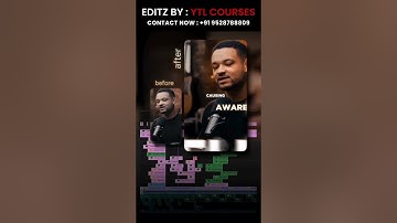 How YTL Courses Edited a video 🤯 from scratch? EDITZ-3 #ytlcourses #edit #editing #shorts
